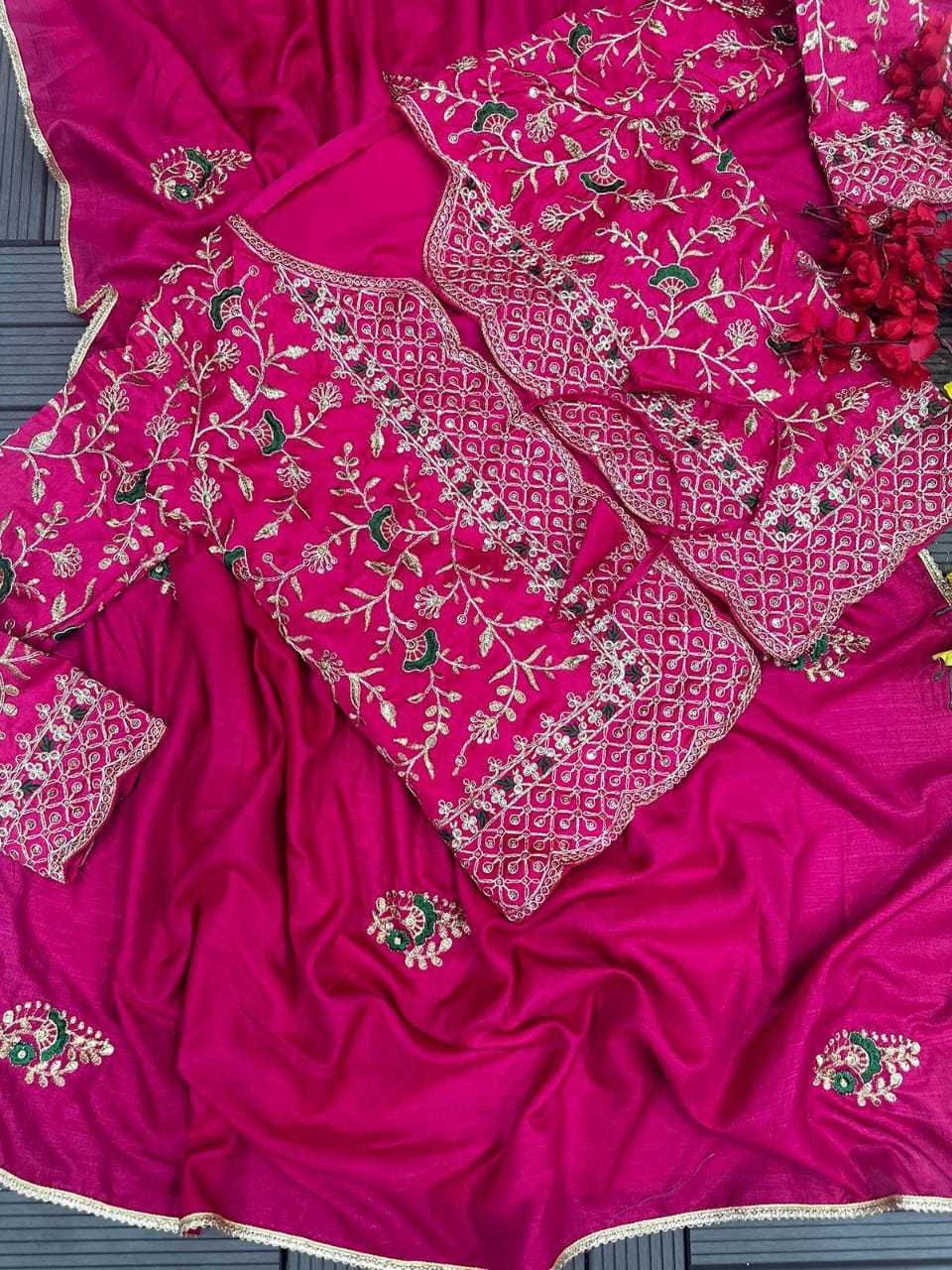 YNF DOLA SILK RJK EMBROIDERY WHOLESALE SAREES MANUFACTURER